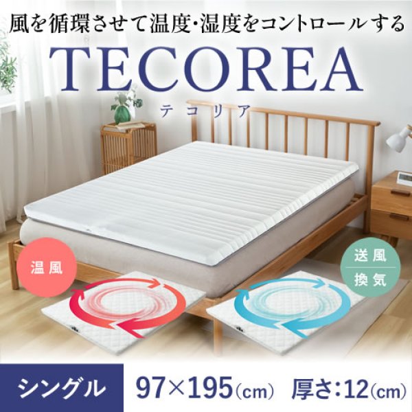 画像1: 多機能マットレス TECOREA/テコリア シングル97×195cm(cm) 厚さ：12cm (1)